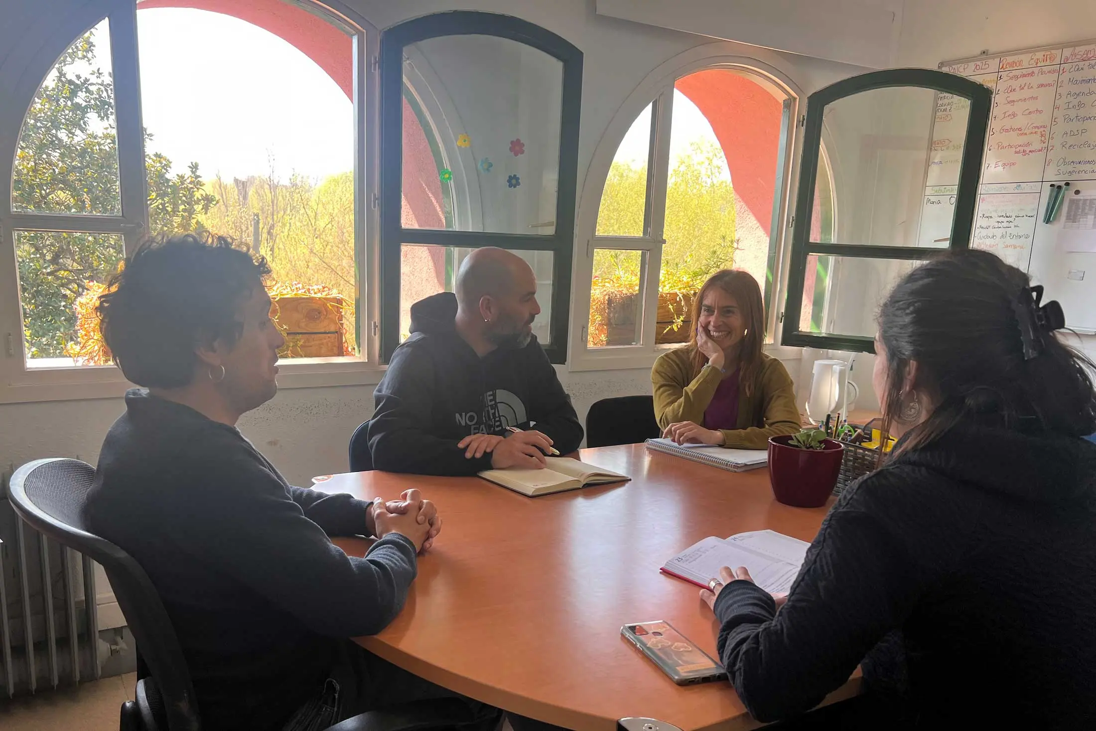 Reunión de profesionales de Elkarkide Aranzadi